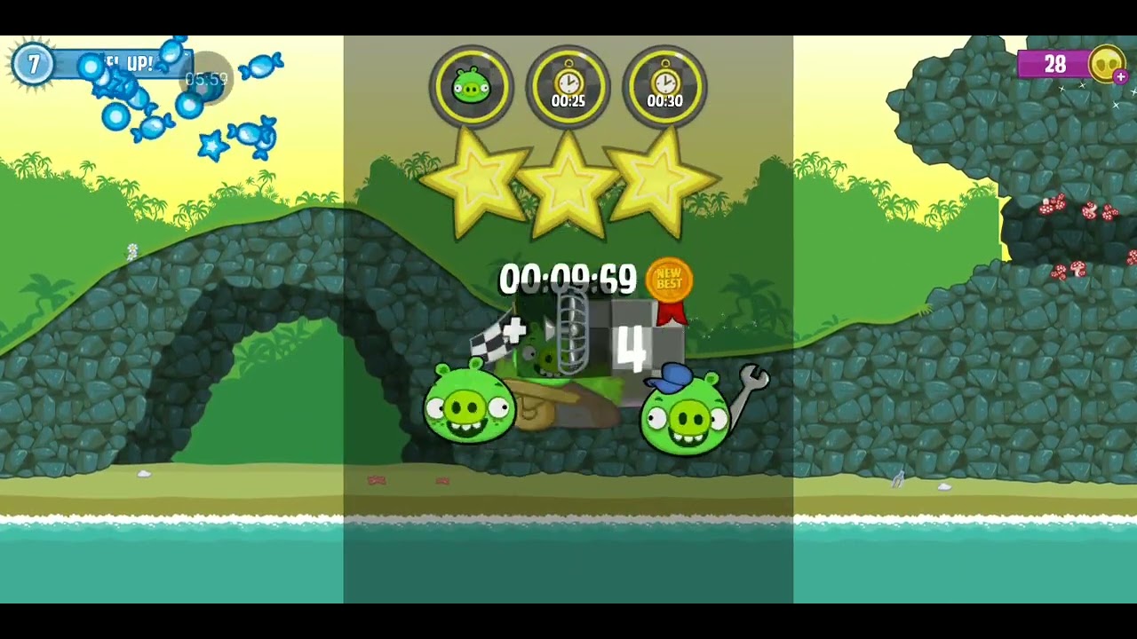 Okay Bad Piggles Modded Video