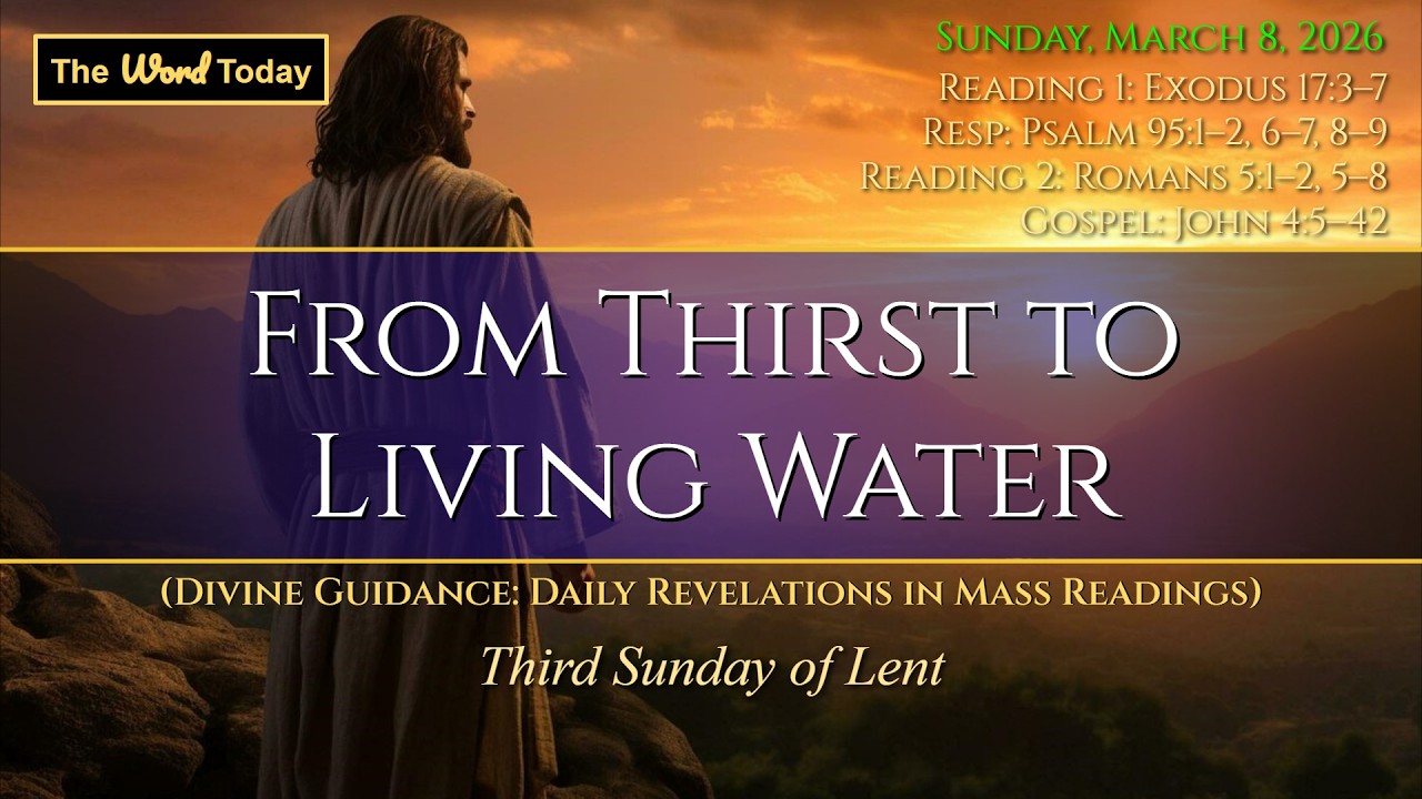 From Thirst to Living Water | Divine Guidance - Sunday, March 8, 2026