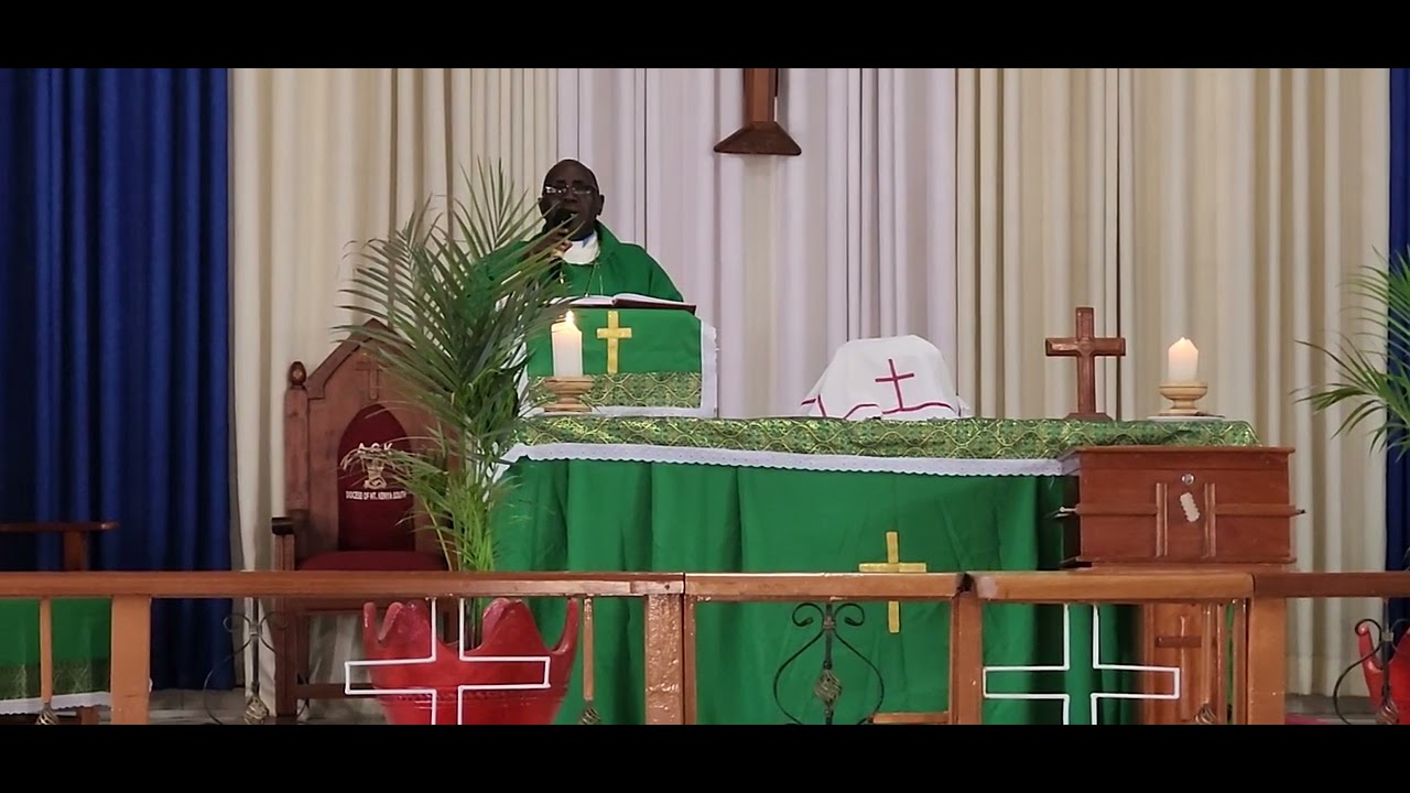 Morning Prayers 🌄; Vicar in charge Reverend Dedan M Njenga leading