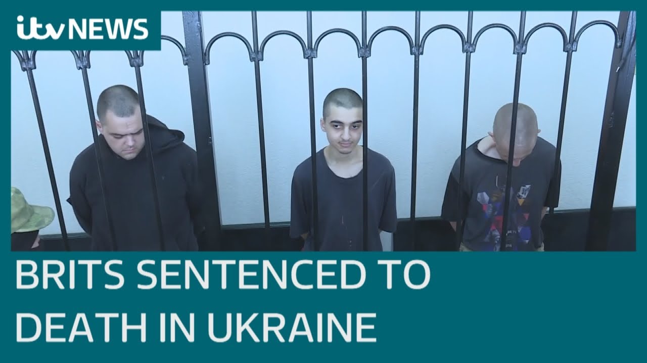 Death sentences handed to Britons Aiden Aslin and Shaun Pinner branded 'sham judgements' | ITV News
