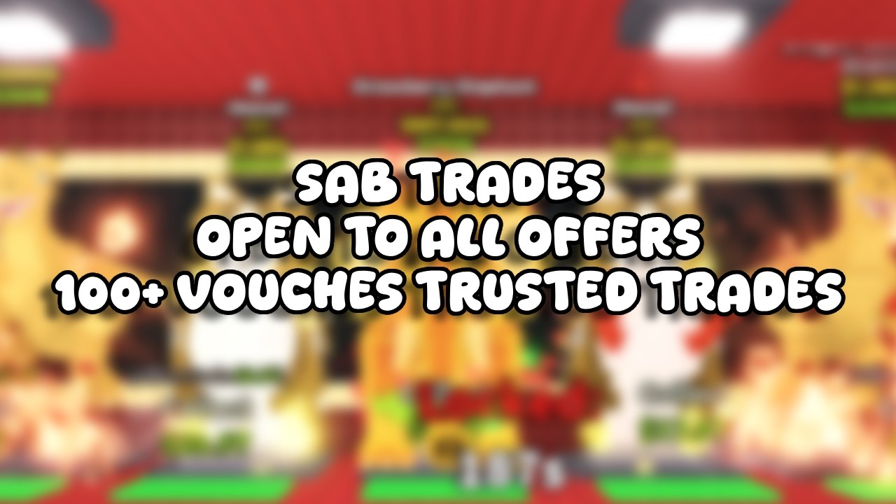 Trading in Steal a Brainrot SAB TRADING!