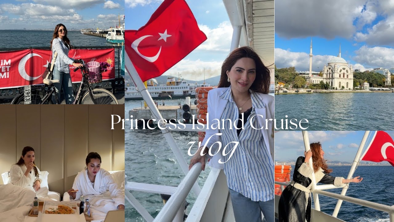 Day 2 in Istanbul: Cruise trip to Princess Island | Exploring, Pizza Night & Movie in Hotel Room |