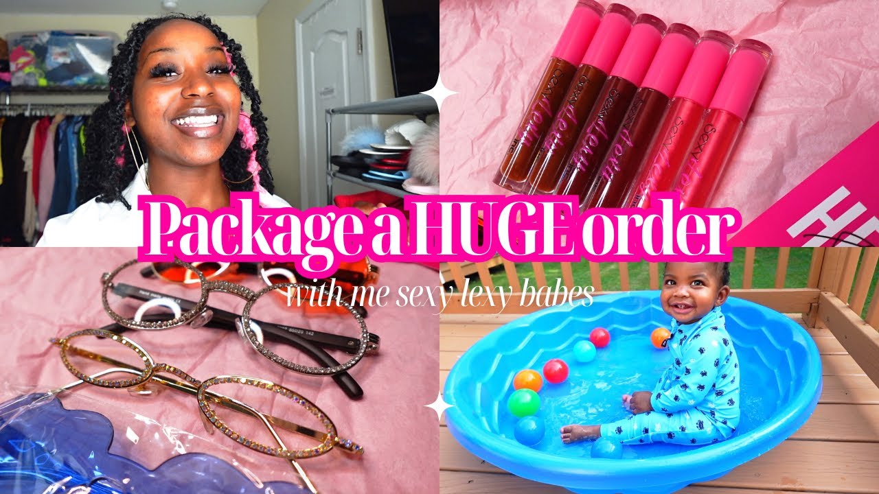 PACKAGE A HUGE ORDER WITH ME (OLD FOOTAGE)