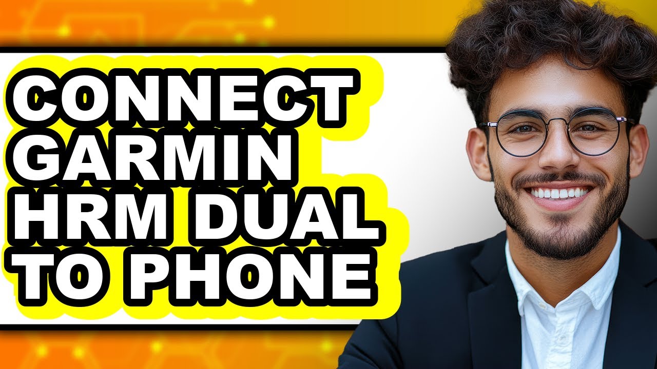 How to Connect Garmin HRM Dual to Phone (New 2025)