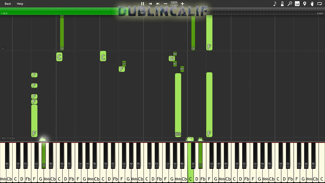Pokemon Black & White - Opelucid City (Pokemon White Version) Theme Piano Tutorial Synthesia