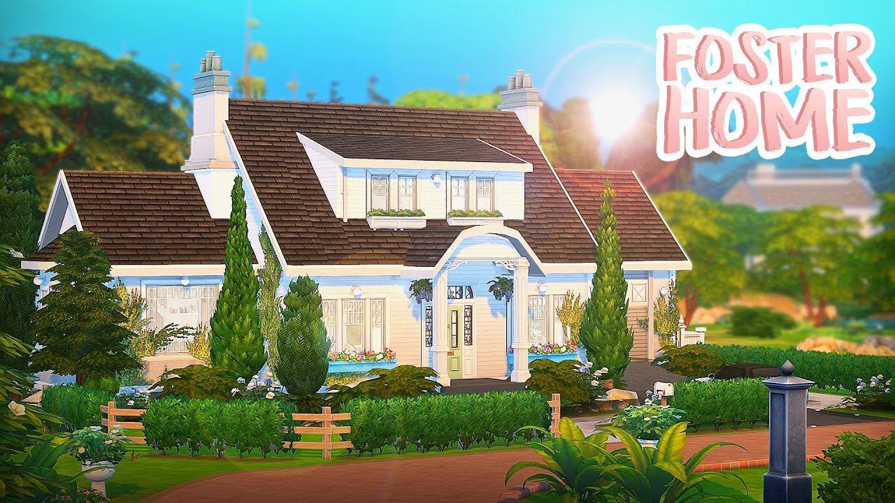 Foster Family Home ❤️ | The Sims 4 Speed Build