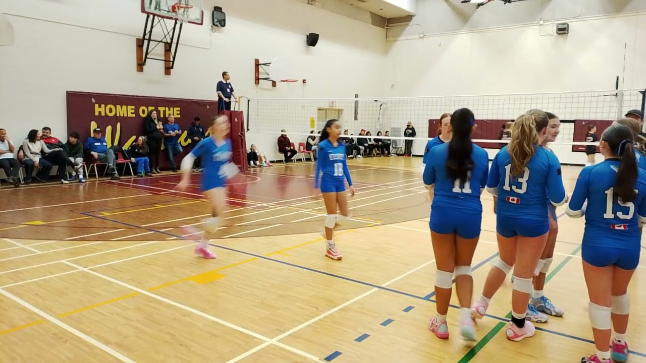 Barrie Elites Icicles vs Storm Blaze 2 set