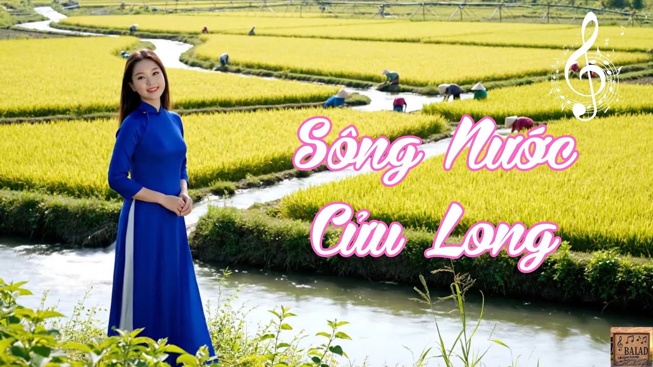 🎶 Sông Nước Cửu Long | Chảy Mãi Dòng Tình Quê