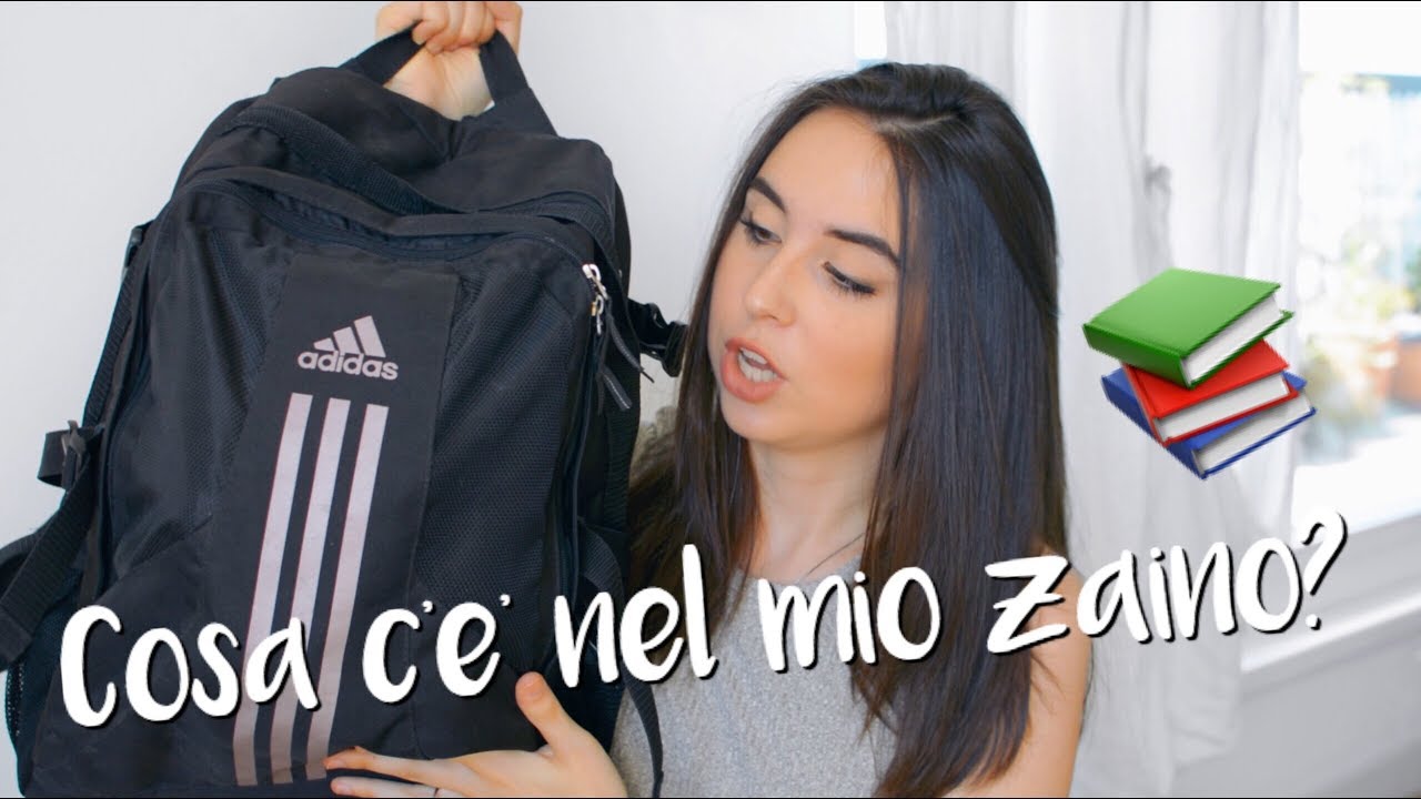 COSA C'E' NEL MIO ZAINO E NEL MIO ASTUCCIO? BACK TO SCHOOL 2018 📚