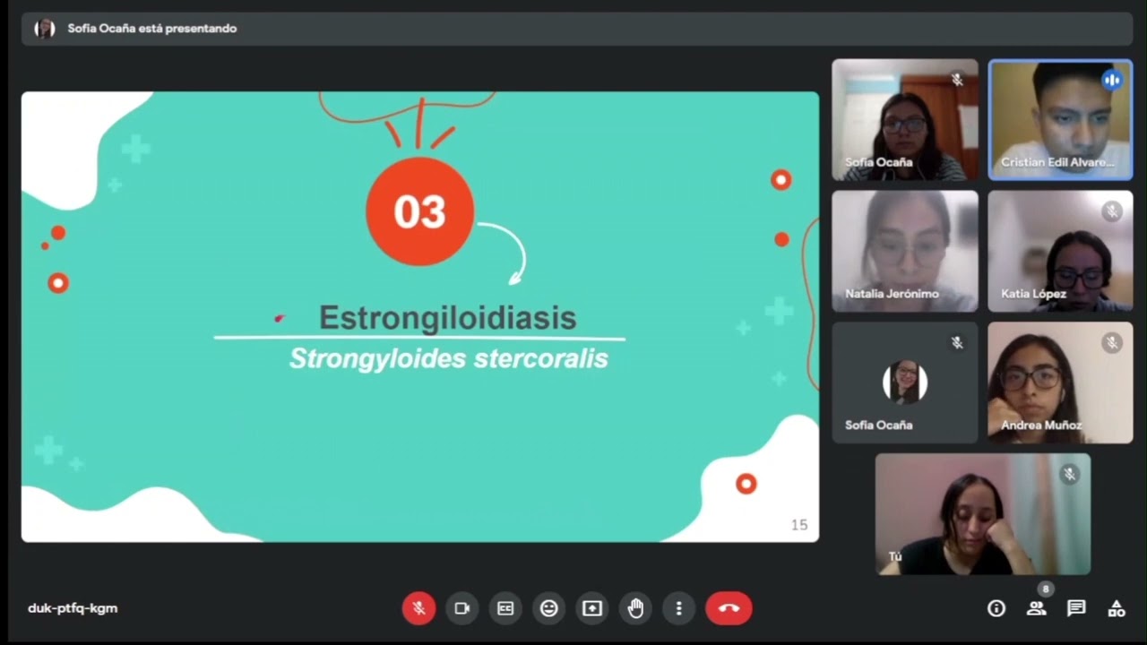 Fisiopatolog&iacute;a de infecciones por protozoarios y tratamiento antiparasitario. Grupos C y D