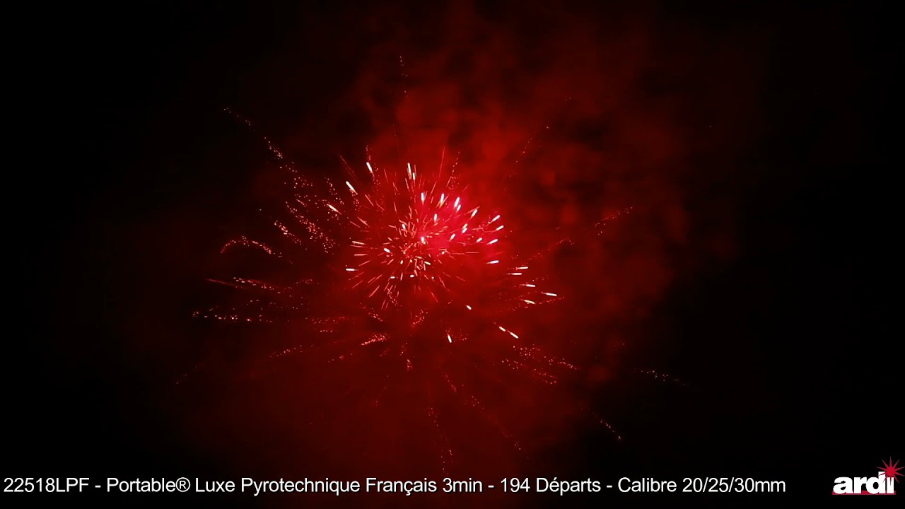 Feu d'artifice automatique 3 minutes | France Effect