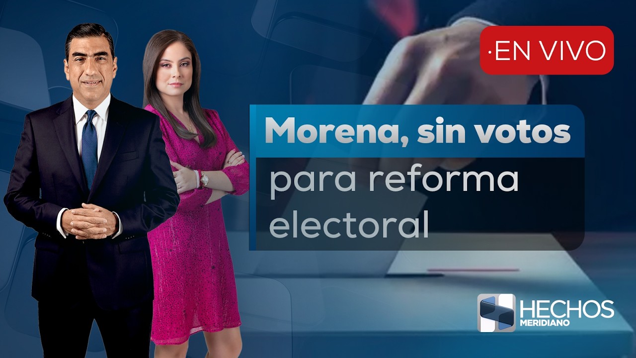 #HechosMeridiano | Monreal admite que Morena no tiene los votos para Reforma Electoral (03/03/2026)