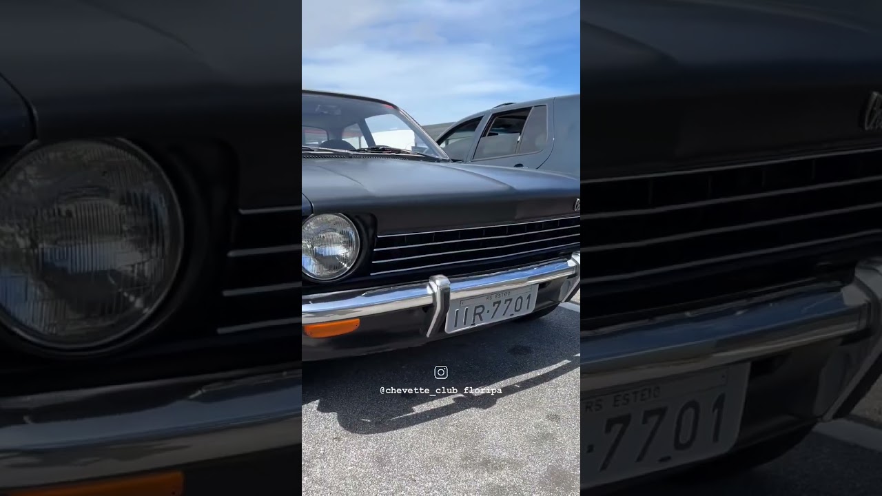 Chevette tubar&atilde;o 1975 com suas rodas alargadas de epoca