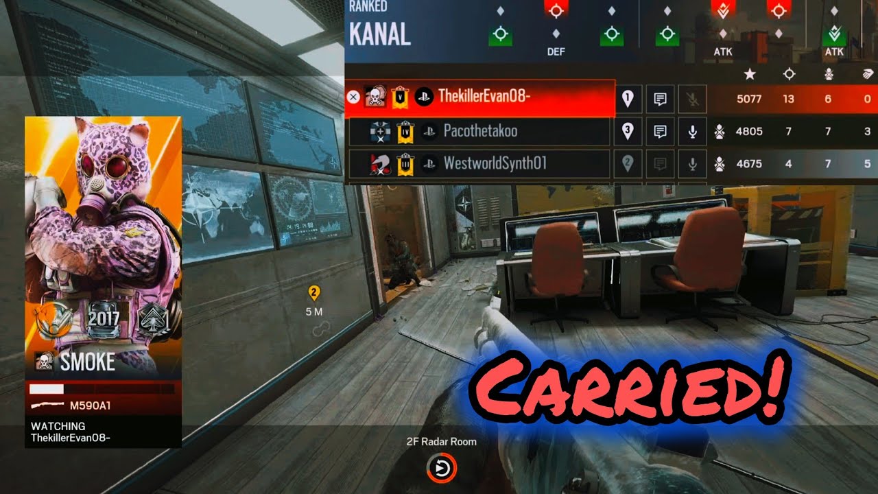 Got Carried - Rainbow Six Siege