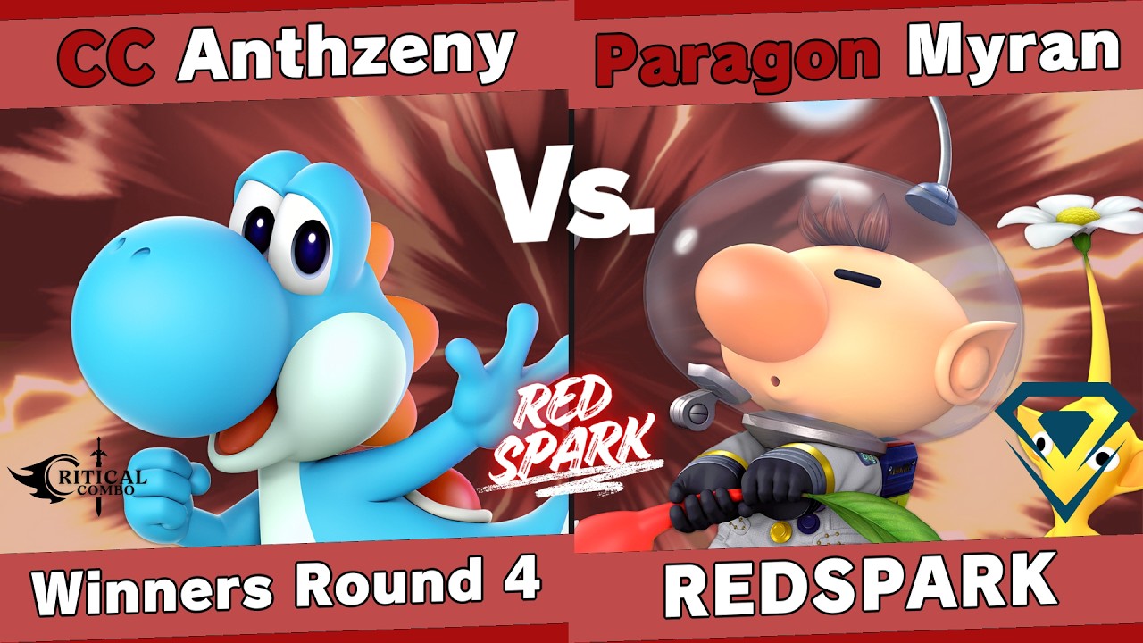 REDSPARK - Anthzeny (Yoshi) vs Myran (Olimar) - Winners Round 4