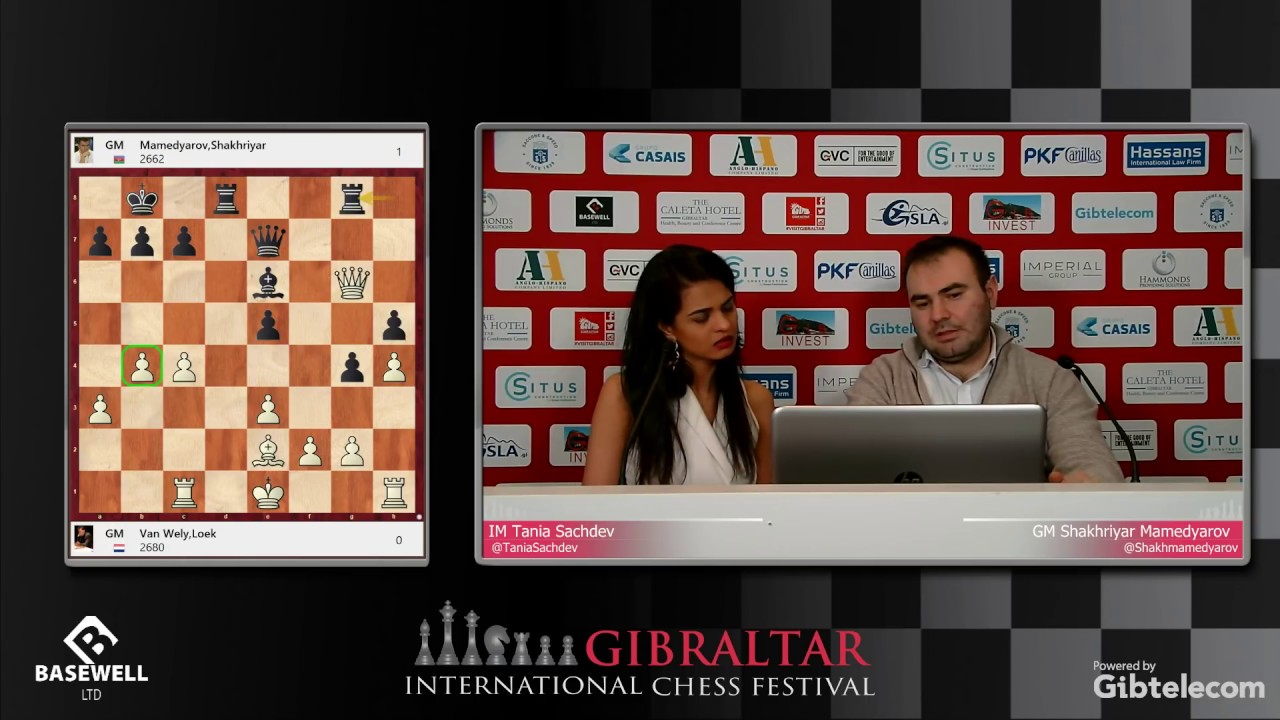 Masterclass with Shakhriyar Mamedyarov- GibChess 2020