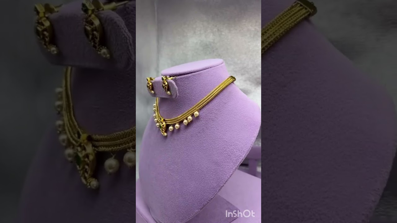 Beautiful traditional jewellery collection #subscribe #jewelset #jewellery #shortvideo #shorts #1k 