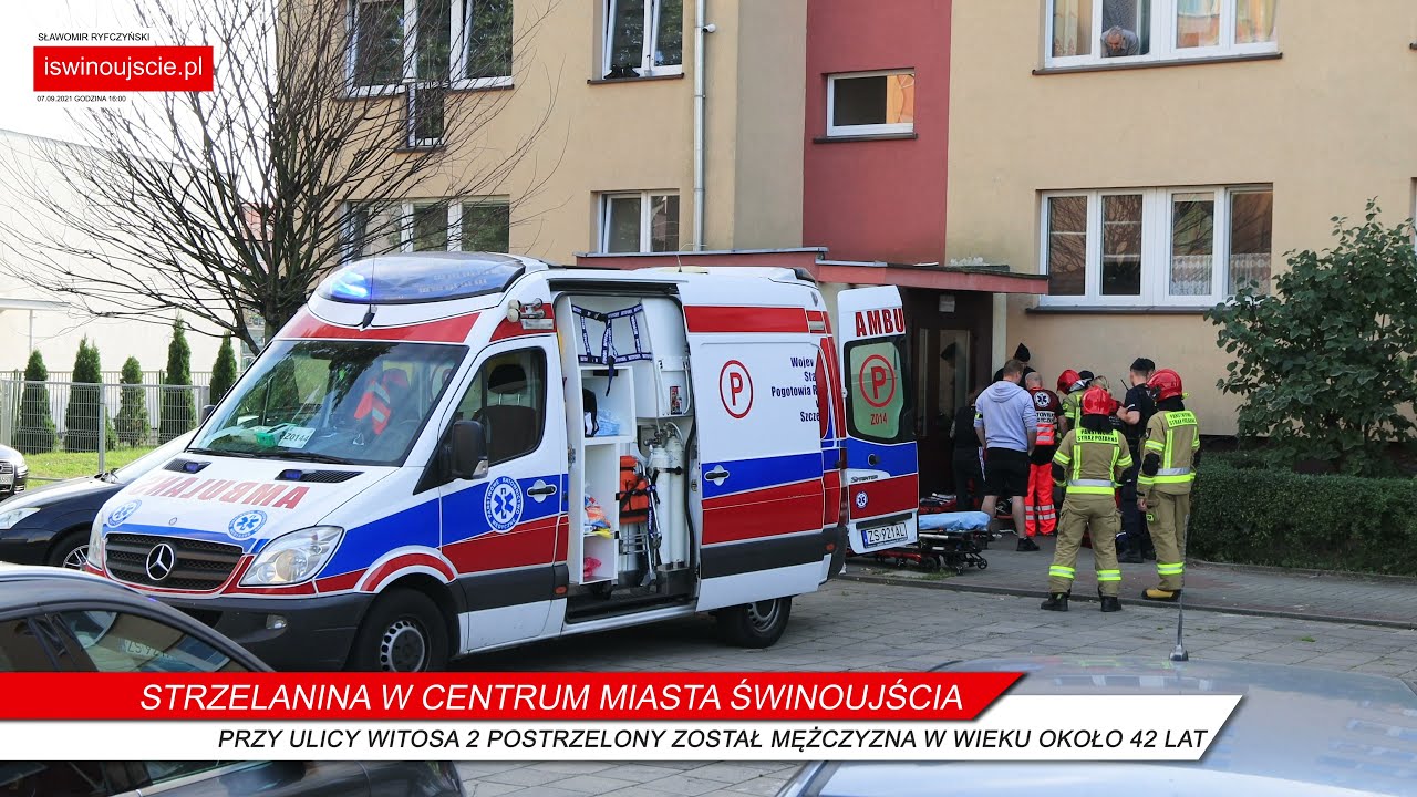 Strzelanina w centrum miasta Świnoujścia