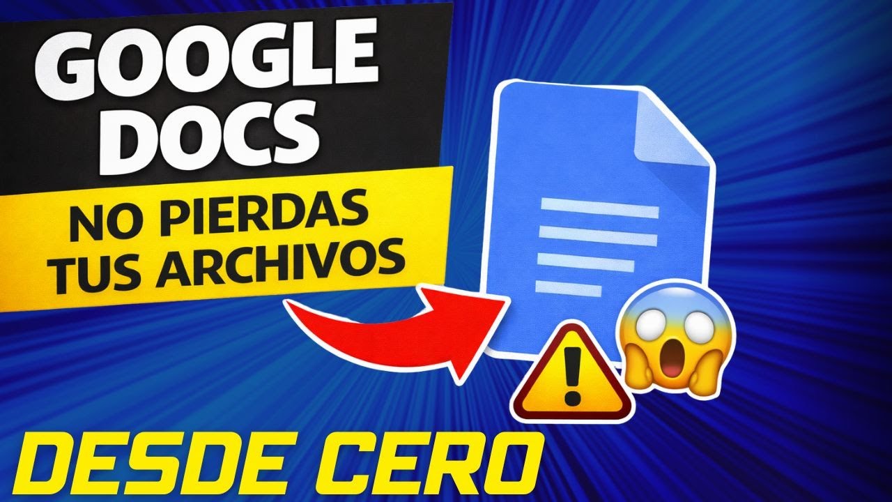 🔥(Mejor que Word y GRATIS) Cómo usar Google Drive y DOCUMENTOS de Google