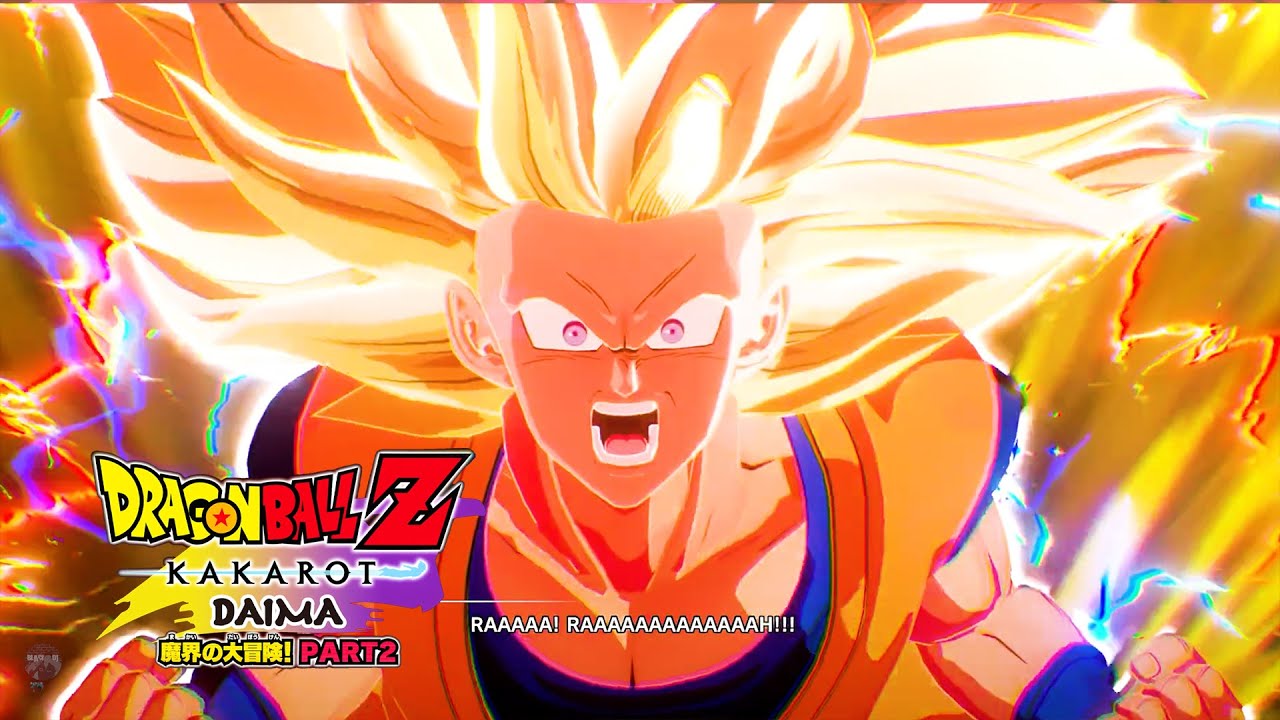 Goku Daima Epic Transformations Cutscenes JAPAN DUB - Dragon Ball Z: Kakarot