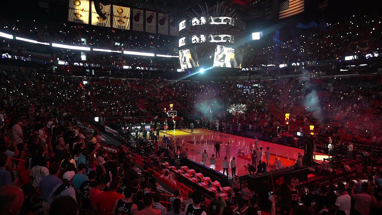 Miami Heat Vlog GAME 3 | Gannis Gets trolled by Heat fans