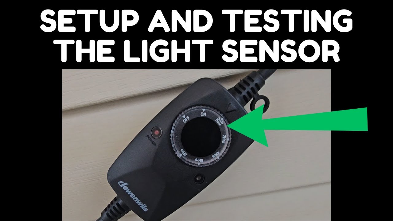 DEWENWILS Outdoor Light Timer Review | Weatherproof Photocell Plug for Holiday & String Lights