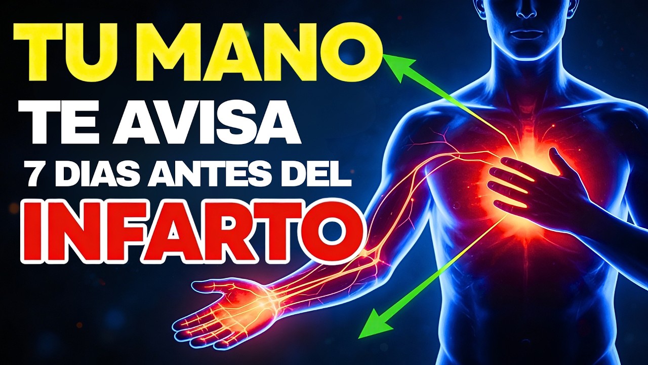 Tu MANO te avisa 7 DÍAS antes del infarto — Te lo suplico, ¡NO ignores las SEÑALES!