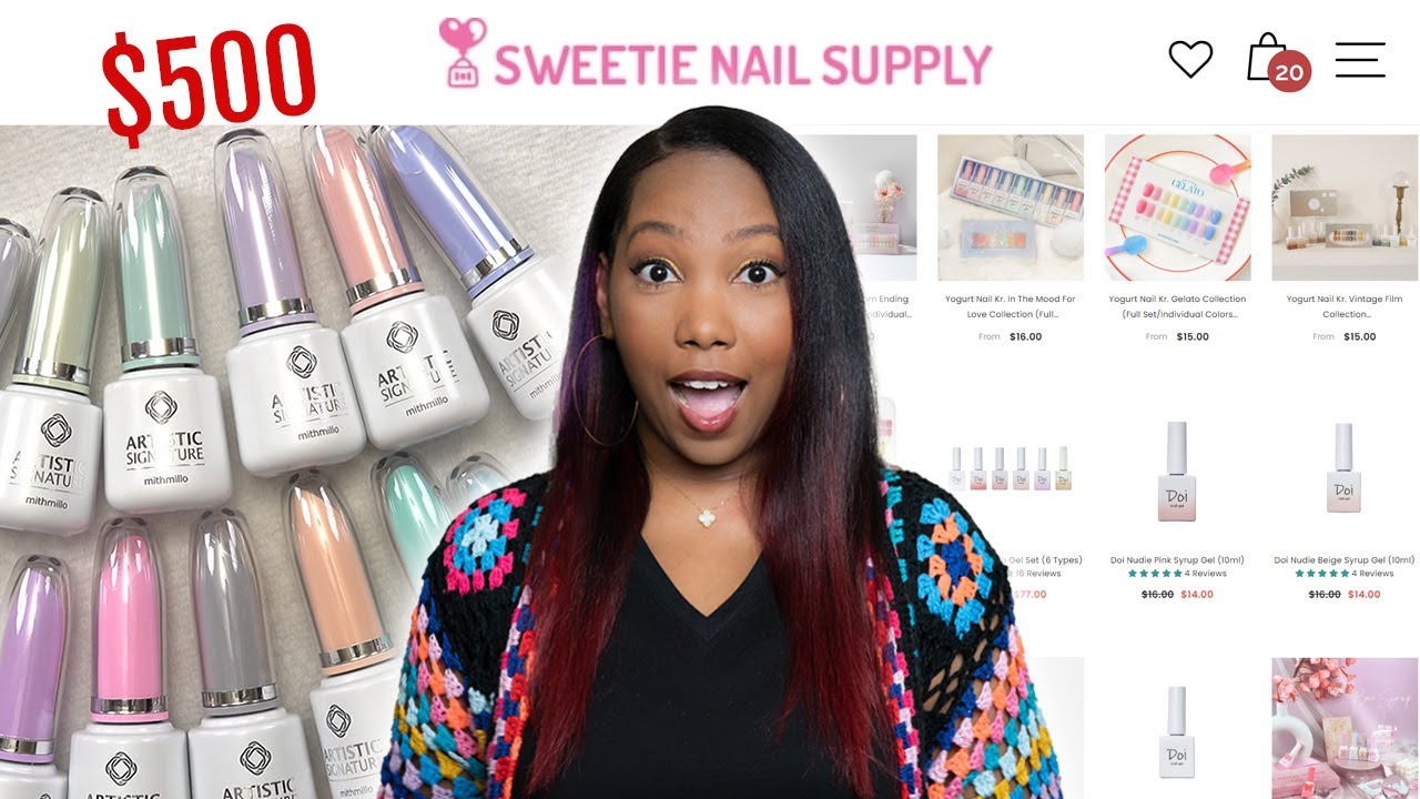 I Bought $500 of Korean Nail Products