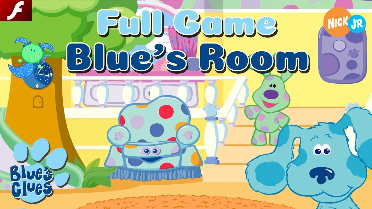 Blue's Clues™: Blue's Room (Flash) - Nick Jr. Games