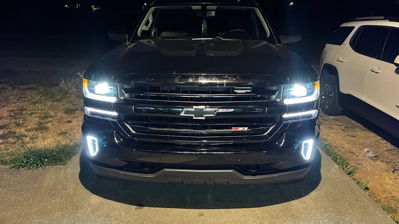 2016-2018 Silverado DRL Fog Lights