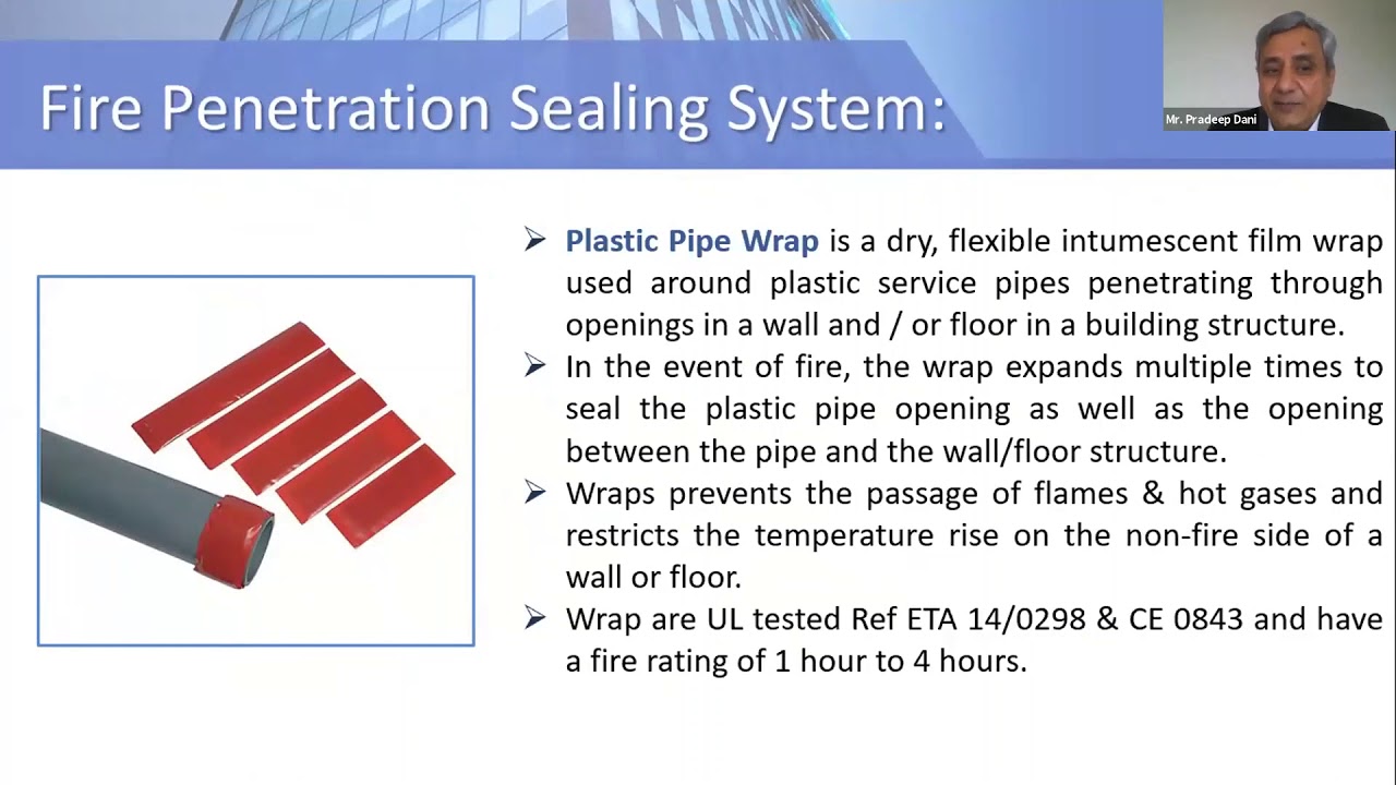 CQE Series (FMS) : Passive Systems - Fire Compartmentation and Retardation
