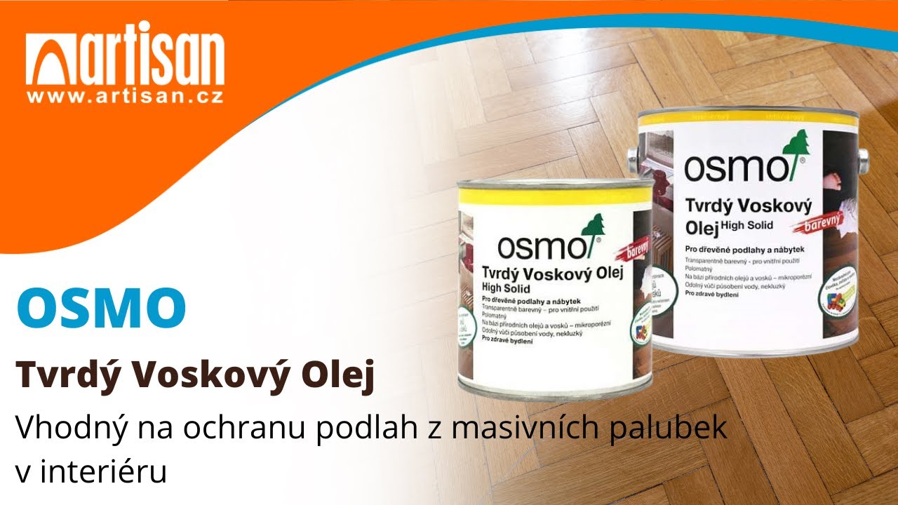 OSMO Tvrd&yacute; voskov&yacute; olej