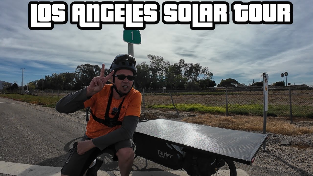 Los Angeles Electric Bike Solar Tour - Day 1 #SolarTravel