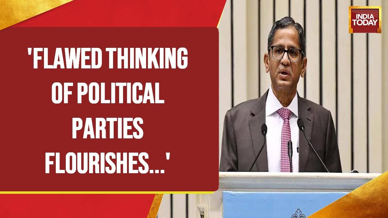 CJI NV Ramana Hits Out At Political Parties, Says Judiciary Answerable To Constitution Alone