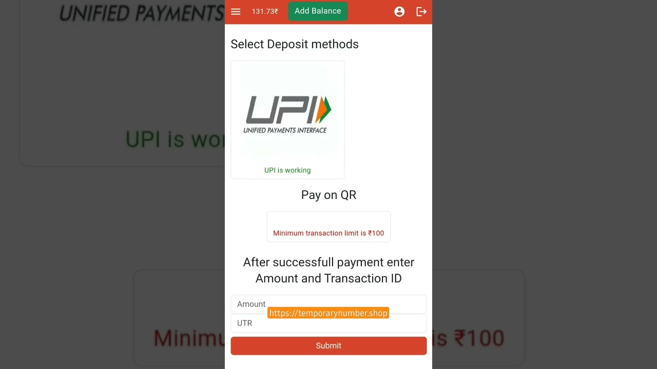 OTP Bypass Temporary Number Website 100% working UPI payment available