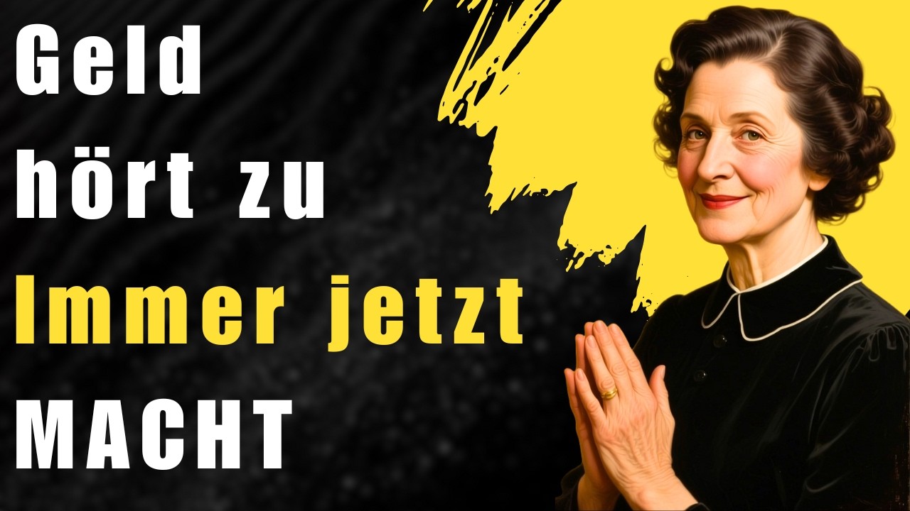 Diese Geld Affirmationen verändern dein Leben jetzt Florence Scovel Shinn Manifestation sofort