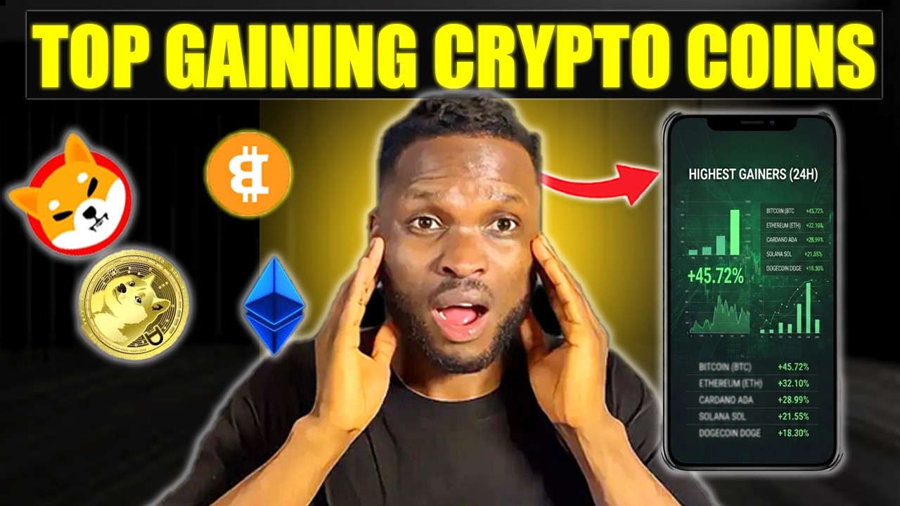 Top Gaining Crypto Coins Today!