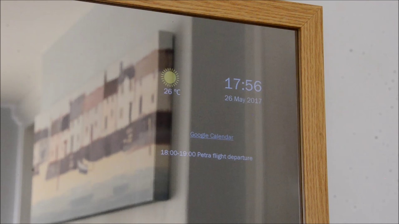 My Smart Mirror Amazon Alexa Demo