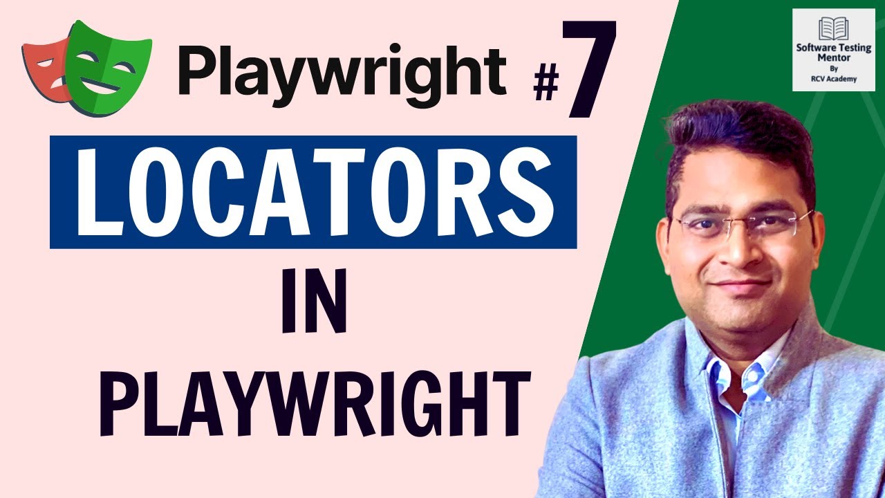 Playwright Tutorial #7 - Locators in Playwright | Playwright Selectors