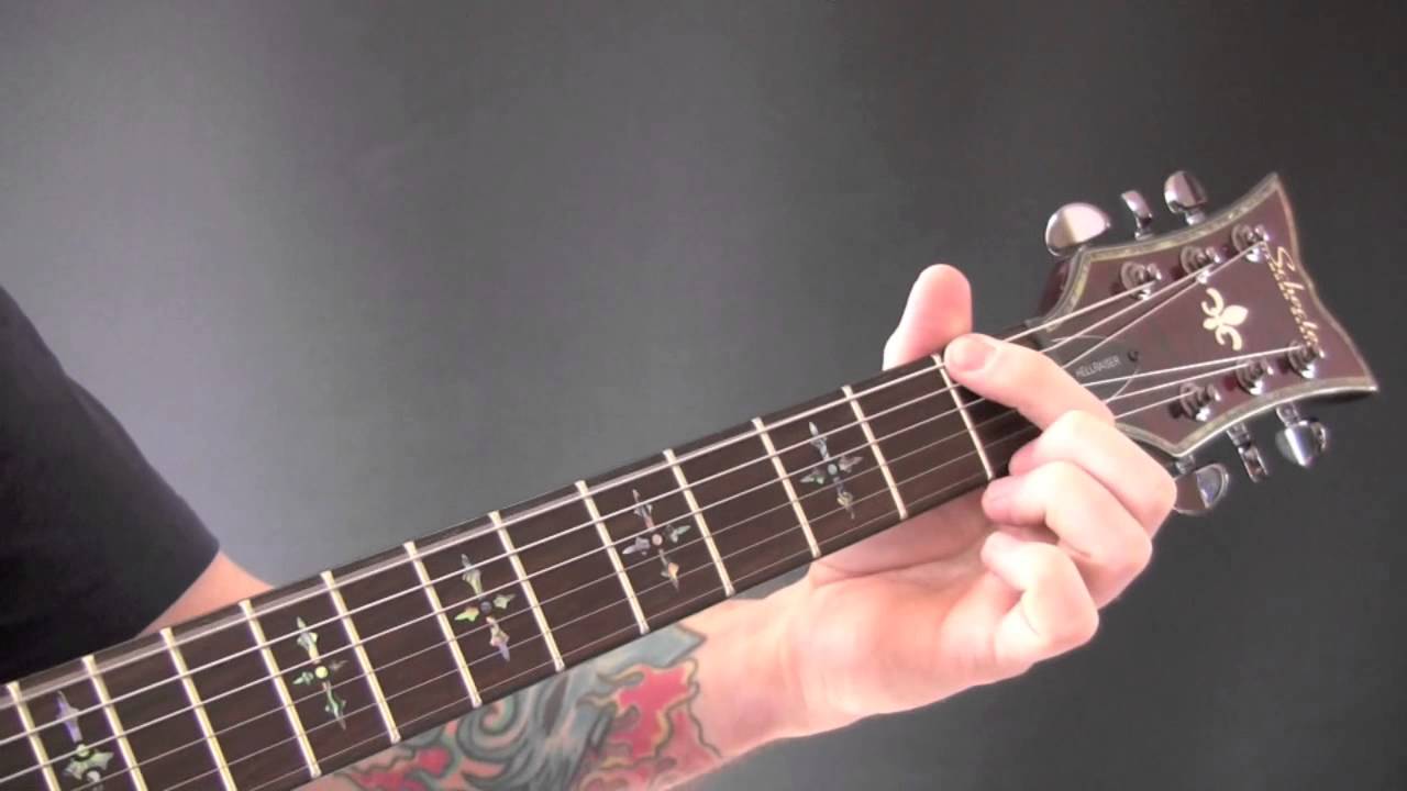 Halo Guitar Lesson by The Foo Fighters