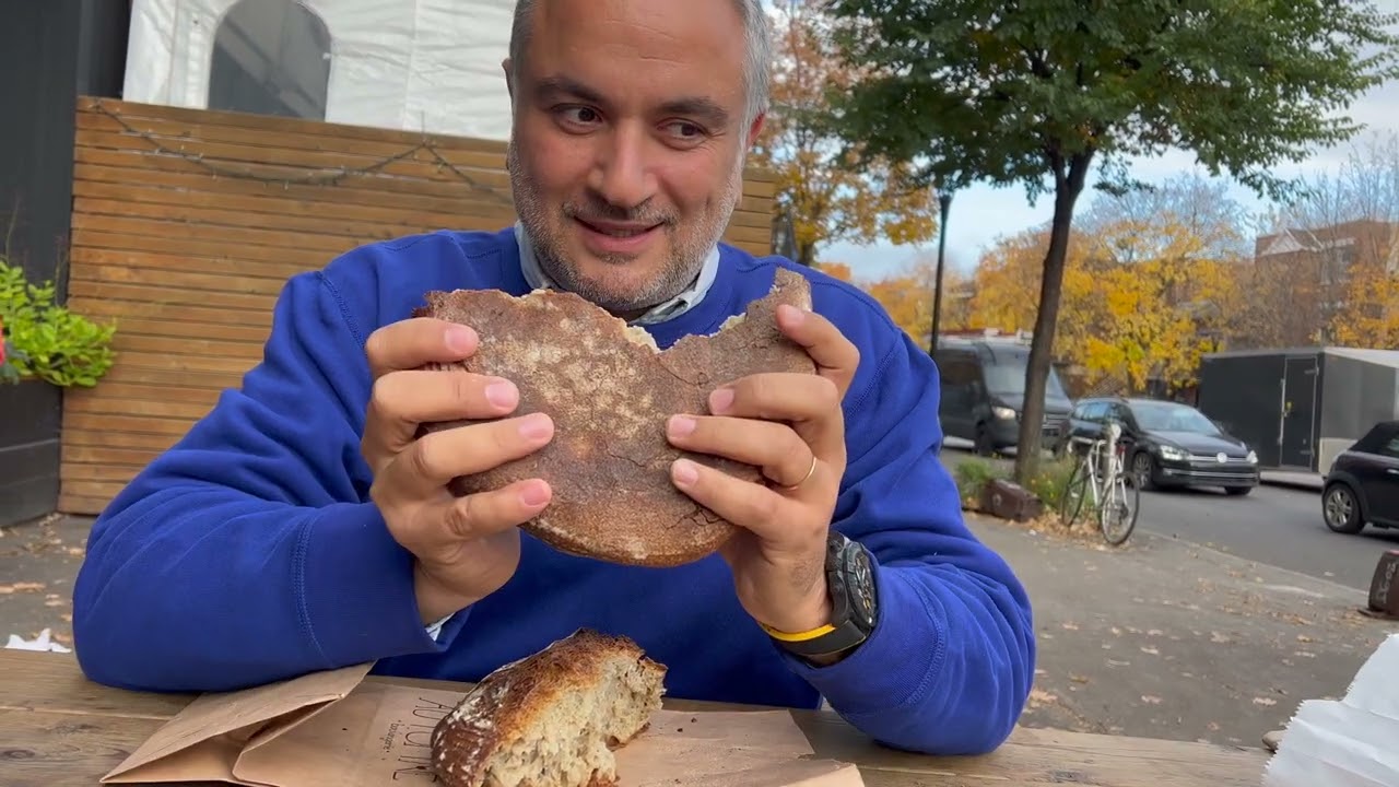 MONTREAL: Colors of Fall, Bakeries, Lebanese Wraps, Smoked Meat, Costco, Hotdogs, Hockey Game