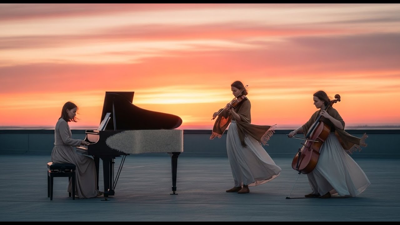 Giai Điệu Dây Đàn Khẽ Ru Tiếng Piano – Đêm Thầm Lặng Bên Ly Cà Phê Và Trang Sách