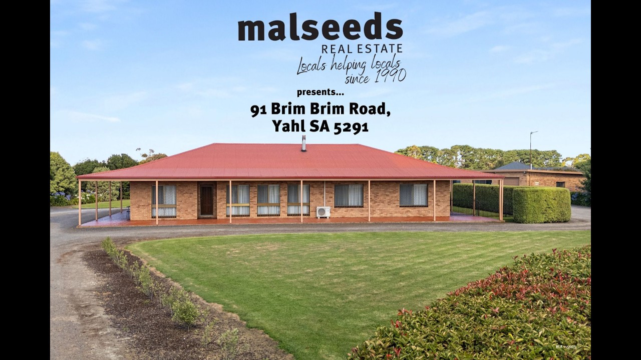 Live and Work this Lifestyle Property on approx 10 acres in Yahl- 91 Brim Brim Road, Yahl SA 5291