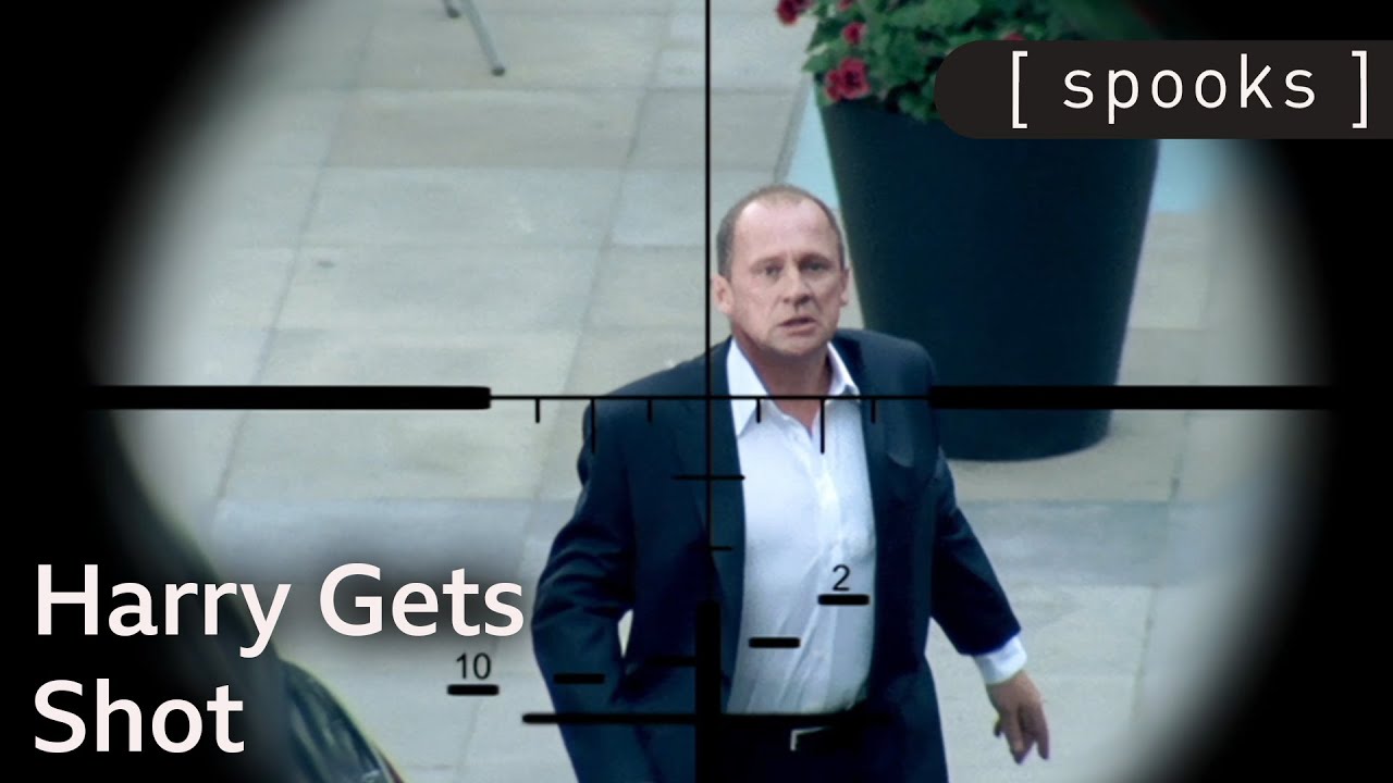 Harry Gets Shot as a Target by Davey King | Spooks