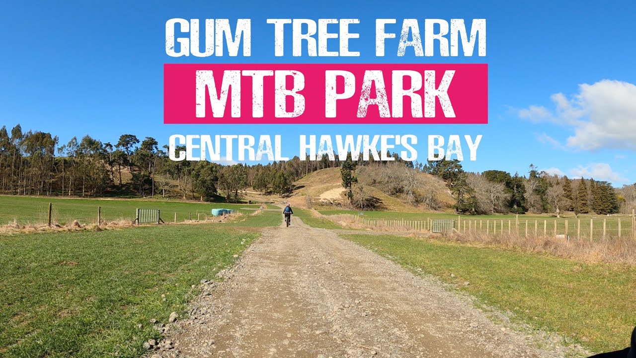 Riding Gum Tree Farm MTB Park in Central Hawke's Bay - 4K