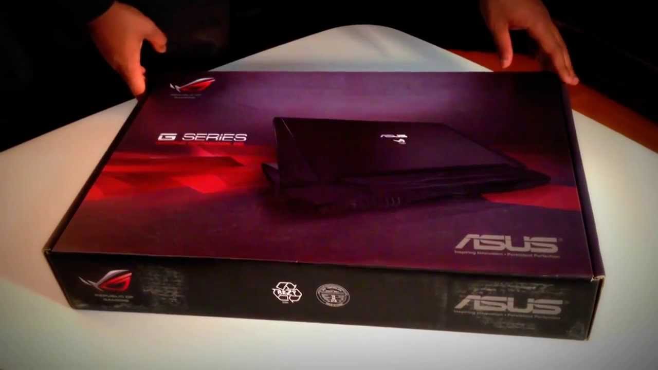 Unboxing ASUS ROG G750JX