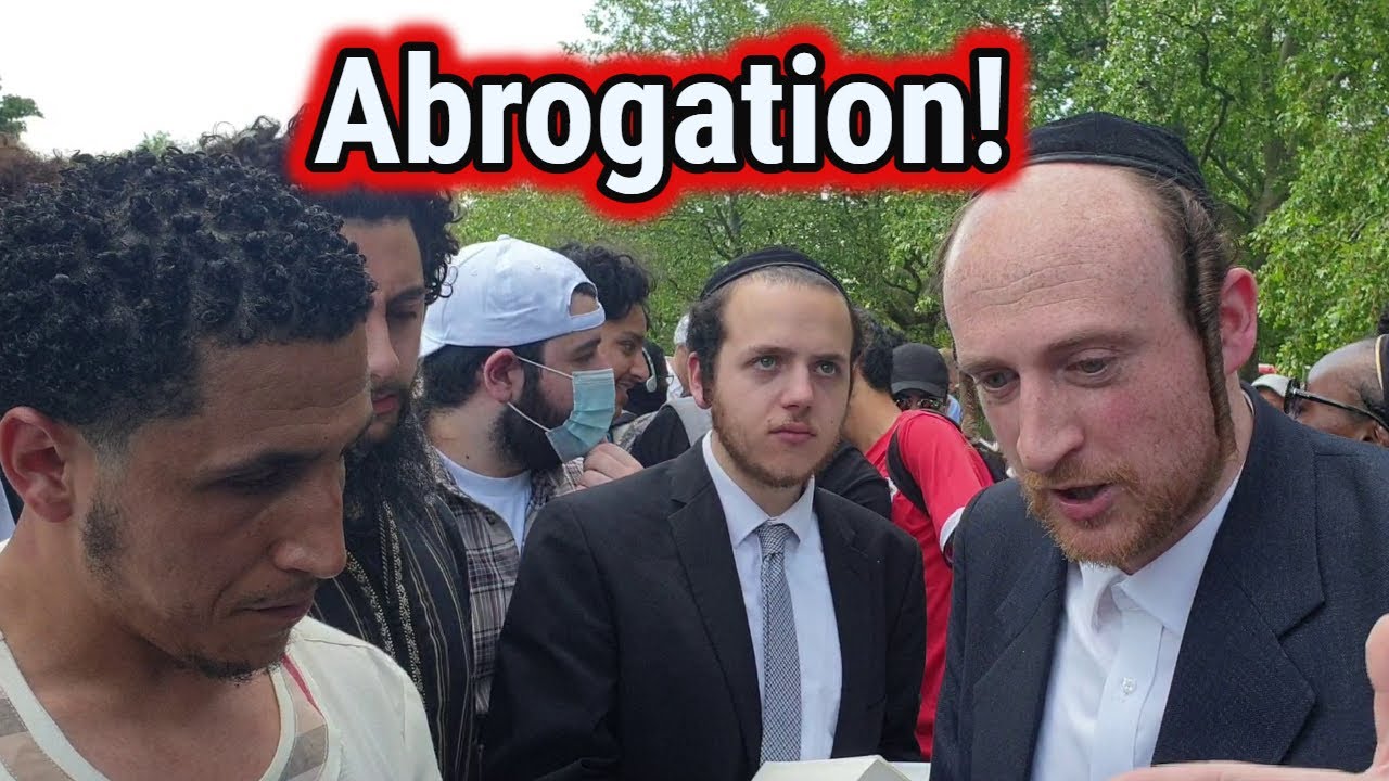 Logically Refute The Abrogation! Shamsi Vs Jew Visitors | Speakers Corner