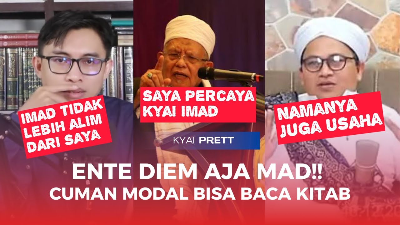 K.H Syukran Ma'mun Percaya Kyai Imad‼️Melucuti Mukimad Dengan Gaya.