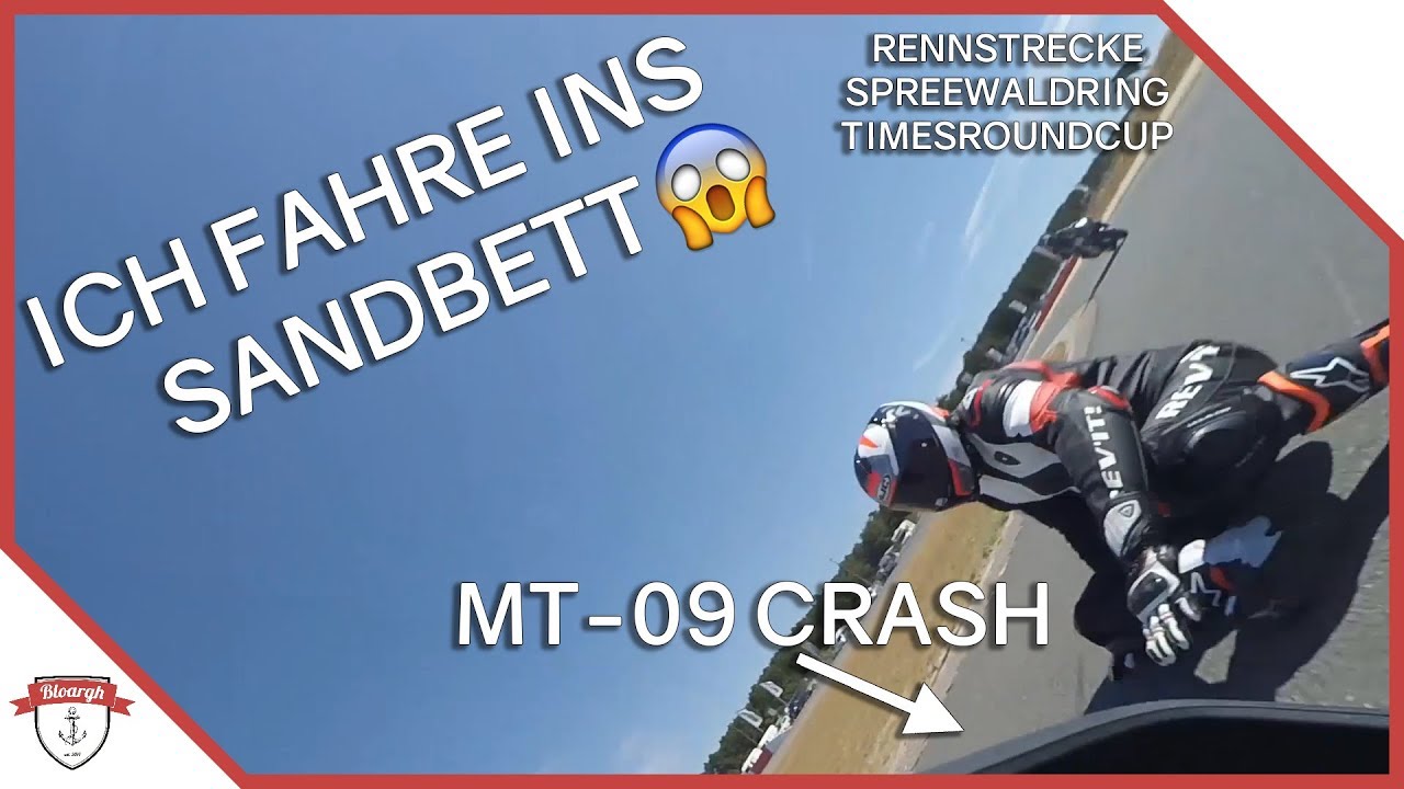 Spreewaldring | 4x MT-07 1x MT-09 1x Streety RS | MT-09 Crash | Rennstrecke | Musikvideo