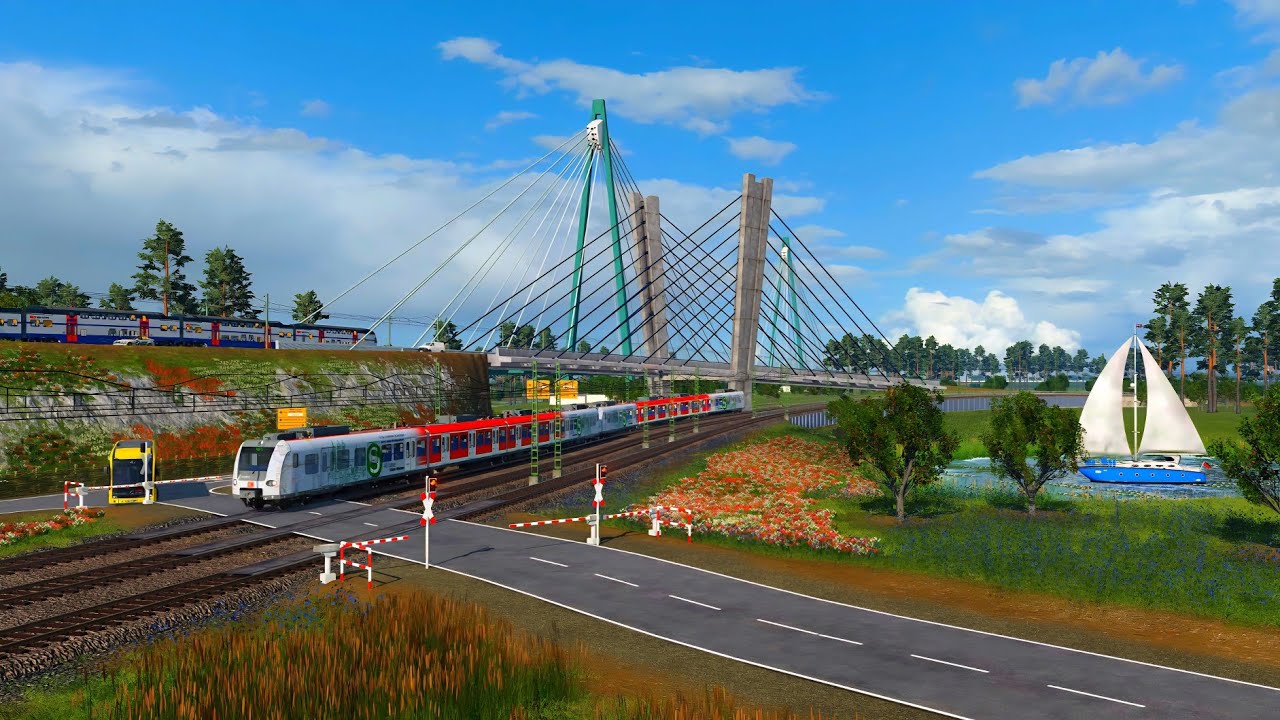 Transport Fever 2: Der Bahnübergang Teil 830